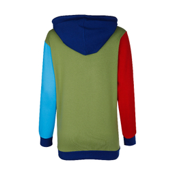 هودی اسپرت لوینت مدل کالرفول کد 6242 رنگ زمینه سبز