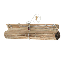 پوشش پرده کرکره‌ ای مدل حصیر سنتی کد 140220