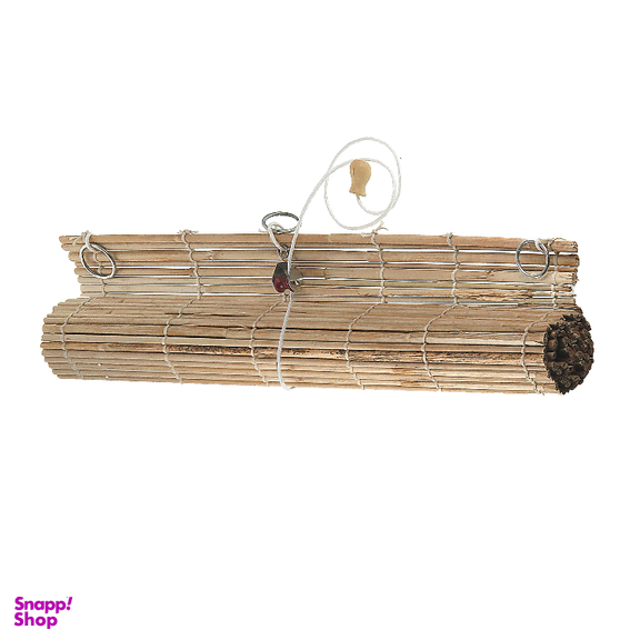 پوشش پرده کرکره ای مدل حصیر سنتی کد 140220