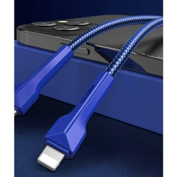 کابل فست شارژ لایتنینگ رسی مدل RTC-N24L THOR طول 1.5 متر