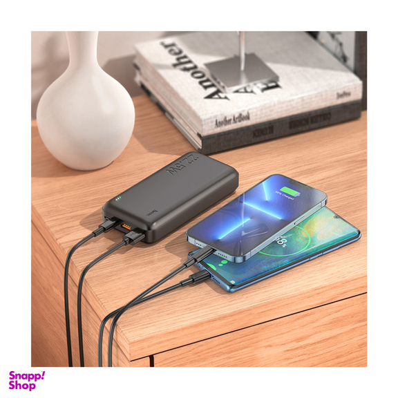 پاوربانک هوکو مدل J101A PD+QC3.0 ظرفیت 20000 میلی آمپر ساعت