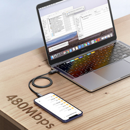 کابل دیتا Type-C به Lightning لنشن مدل CLN طول 1 متر