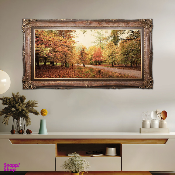 تابلو فرش دستباف سی پرشیا مدل منظره پاییزی کد 903427