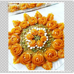 ماسوره شیرینی پزی به گز مدل شکوفه