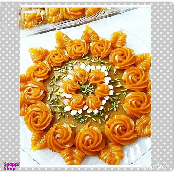 ماسوره شیرینی پزی به گز مدل شکوفه