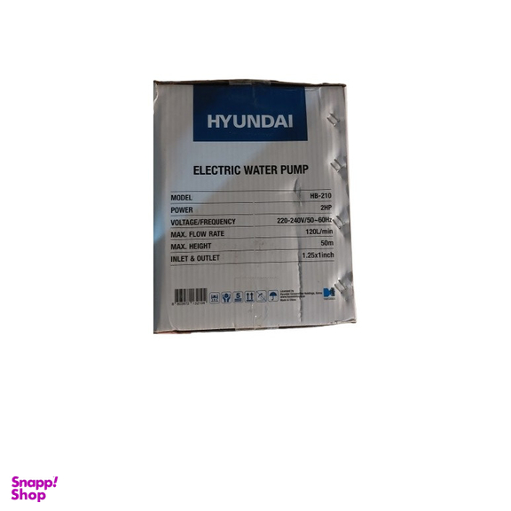 پمپ آب 2 اسب هیوندای مدل HB-210