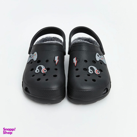 صندل مردانه ال سی وایکیکی مدل Tork478 طرح بازی رنگ مشکی