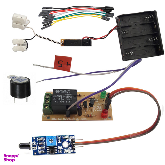 کیت آموزش الکترونیک مهندسیکا مدل ماژول تشخیص شعله و آتش مادون قرمز flame-009
