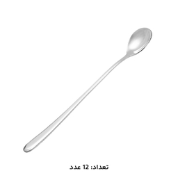 قاشق شربت خوری ام جی اس مدل DF050 کد 100000005341 بسته 12 عددی