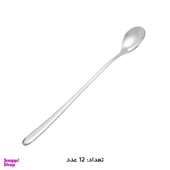 قاشق شربت خوری ام جی اس مدل DF050 کد 100000005341 بسته 12 عددی