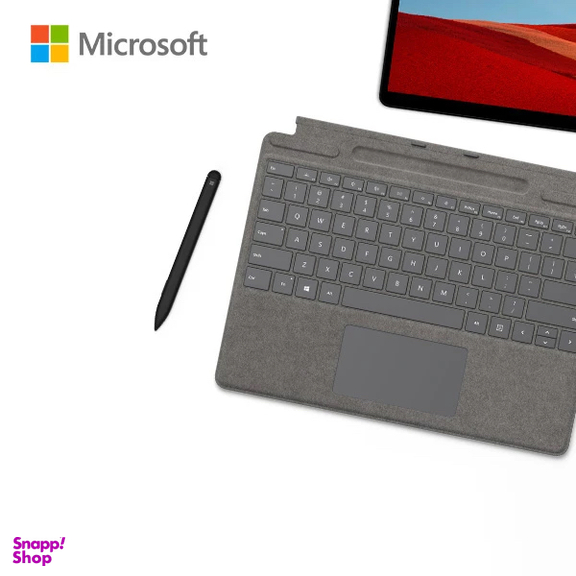 کیبورد بی سیم تبلت مایکروسافت مدل MS Surface Signature Keyboard Slim PEN 2