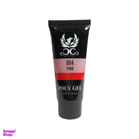 پلی ژل ناخن کوکو مدل pink کد 004 حجم 60 میلی لیتر