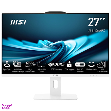 کامپیوتر All-in-One ام اس آی مدل Pro AP272P 14M سایز 27 اینچ