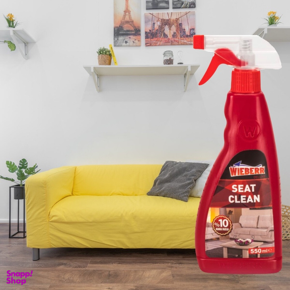 لکه‌ بر فرش و مبل ویبر کد Seatclean حجم 550 میلی‌ لیتر