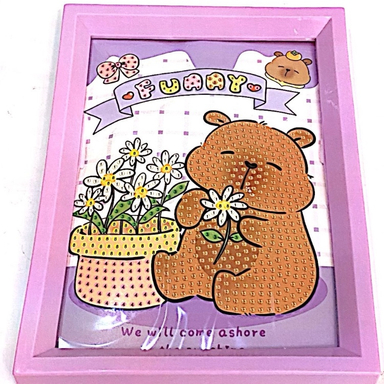 نقاشی الماسی کاپی بارا مدل no12