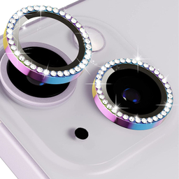 محافظ لنز دوربین گرین مدل Diamond مناسب برای گوشی موبایل اپل iphone 14 Plus / 14