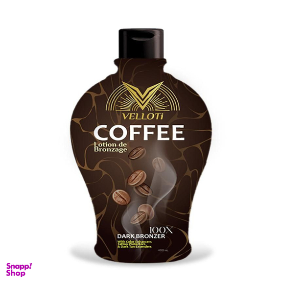 لوسیون سولاریوم ولوتی مدل Coffee حجم 400 میلی لیتر