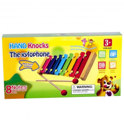 بازی آموزشی بلز چوبی مدل Hand Knocks 8 Notes