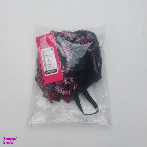 ست سوتین و شورت زنانه برتا کد 2020SP رنگ مشکی