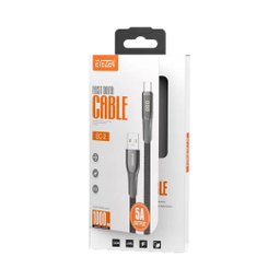 کابل تبدیل USB به USB-C آیزن مدل Digital HD EC-2 Fast Charge طول 1 متر