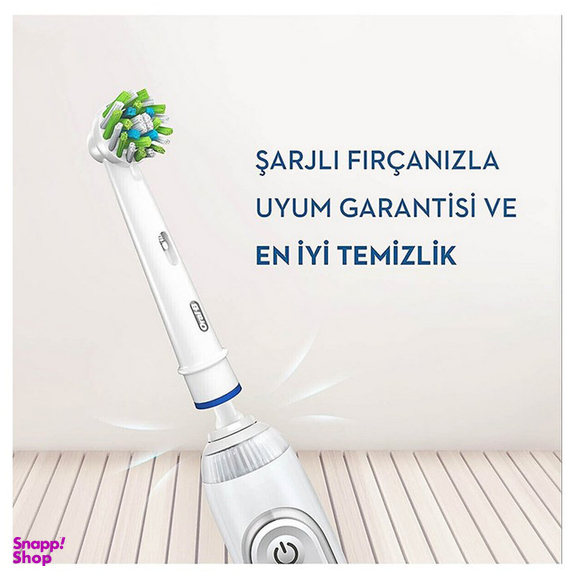 سری یدک مسواک برقی اورال بی مدل cross action بسته 4 عددی