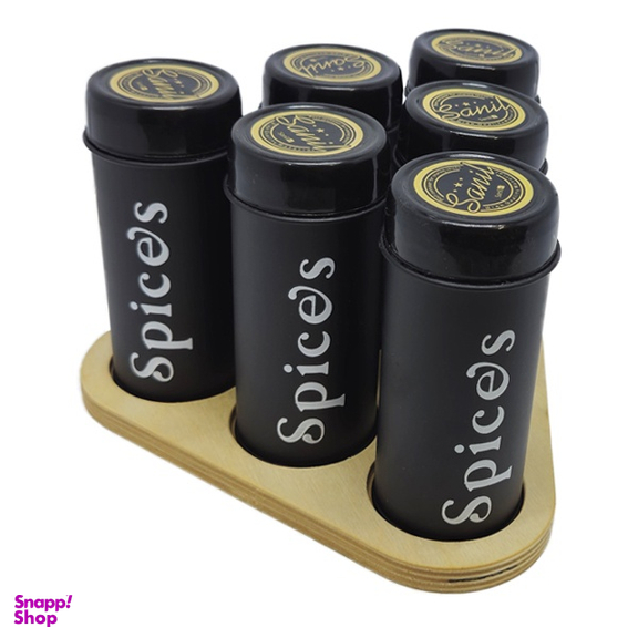 جای ادویه مدل مثلث کد 369 بسته 6 عددی