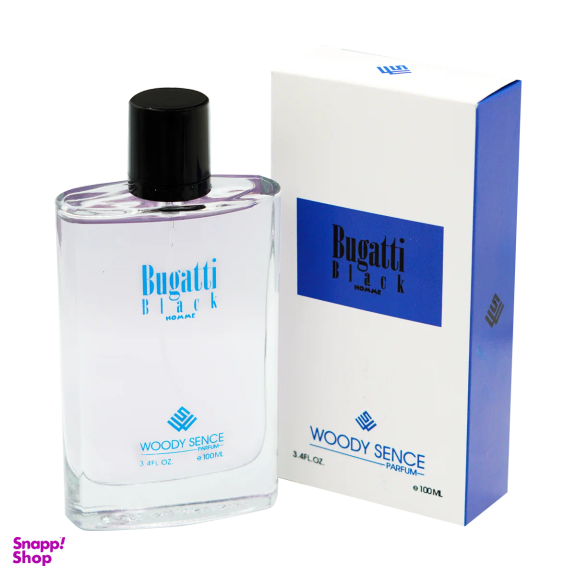 پرفیوم مردانه وودی سنس مدل Bugatti Black