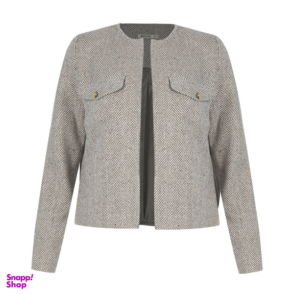 کت زنانه سرژه مدل 212267 رنگ قهوه ای