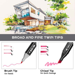 ماژیک دوسر 60 رنگ دلی مدل Sketch Markers