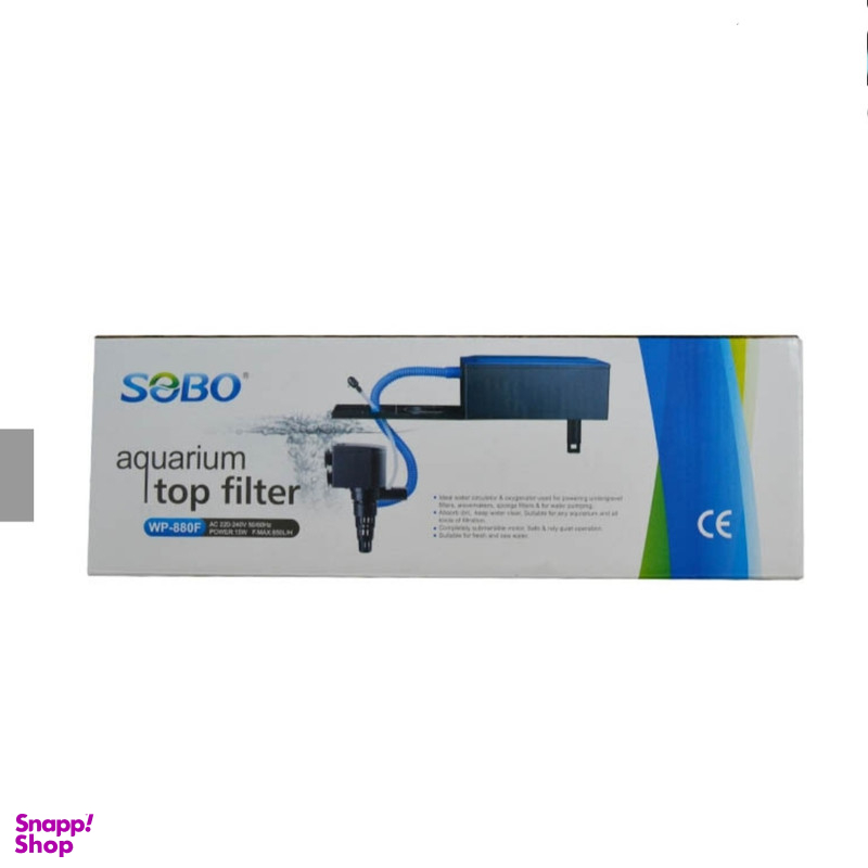 تاپ فیلتر تصفیه آب آکواریوم سوبو مدل WP-880F