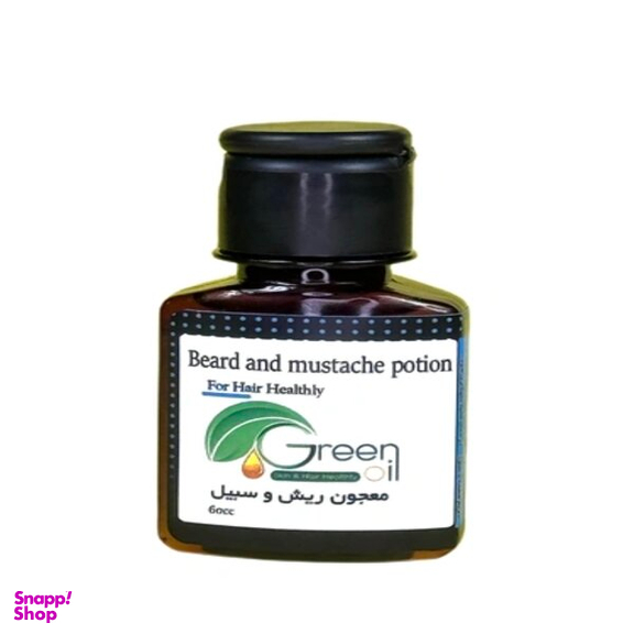 روغن مو گرین اویل مدل معجون ریش و سبیل حجم 120 میلی لیتر