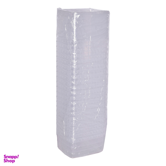 ظرف نگهدارنده فریزری مایکروویوی پولاد پویش گنجایش 500 سی سی کد 41 مجموعه 20 عددی