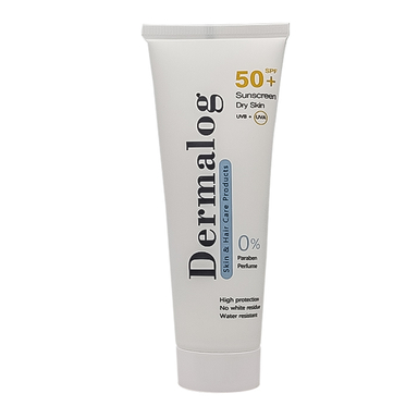 کرم ضد آفتاب درمالوگ مدل dry skin حجم 50 میلی لیتر