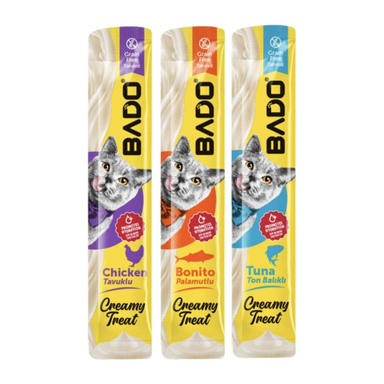 بستنی گربه بادو مدل Mix Family وزن 45 گرم مجموعه 3 عددی