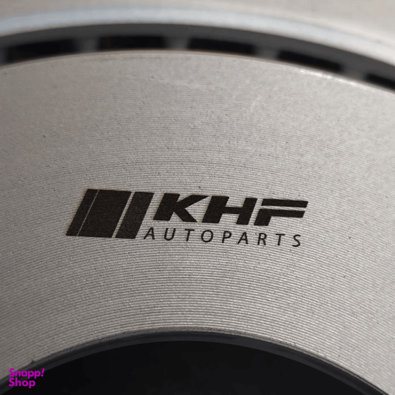 دیسک ترمز کی اچ اف مدل XU7 مناسب پژو پارس بسته 2 عددی