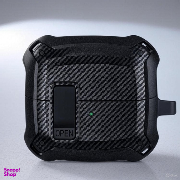 کاور ایرفون اگ شل مدل اپیکوی Carbon مناسب سامسونگ Galaxy Buds 3