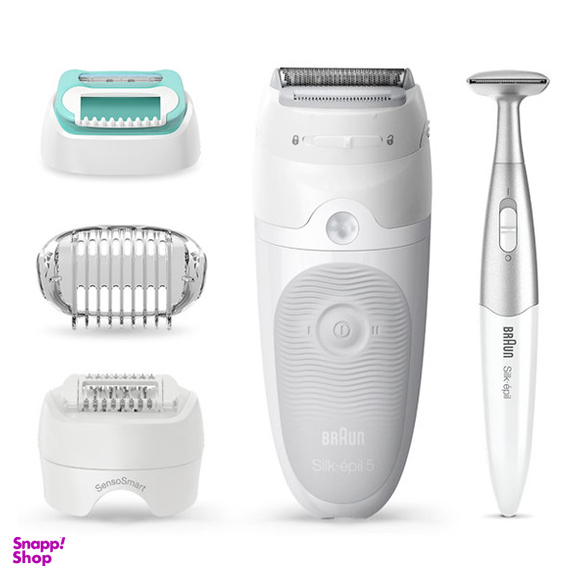 اپیلاتور براون مدل SES5825 به همراه پیرایشگر براون مدل FG1100