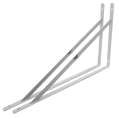 پایه نگهدارنده طبقه دیواری مدل بت کد YPEK-500x320CM مجموعه 2 عددی