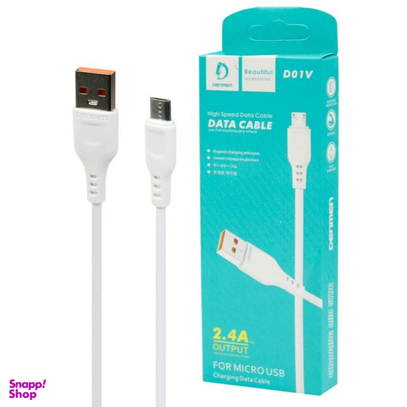 کابل USB به MicroUSB وی دنمن وی مدل D01V طول 1 متر