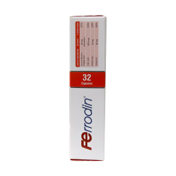 کپسول مکمل آهن اسید فولیک ویتامین C و B12 فرودین آرین سلامت سینا بسته 32 عددی
