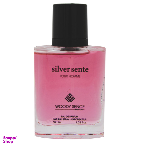 عطر جیبی مردانه وودی سنس مدل Silver Scent حجم 30 میلی‌لیتر