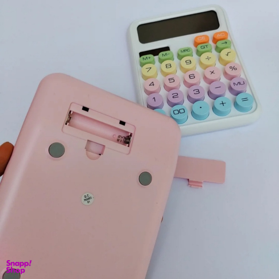 ماشین حساب دکمه رنگی مدل DX818