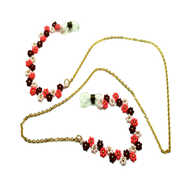 بند عینک زنانه مدل زنجیری کد 456123