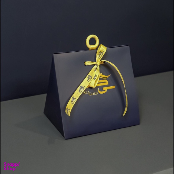 انگشتر طلا 18 عیار زنانه سی گلد گالری مدل نقاط زرین