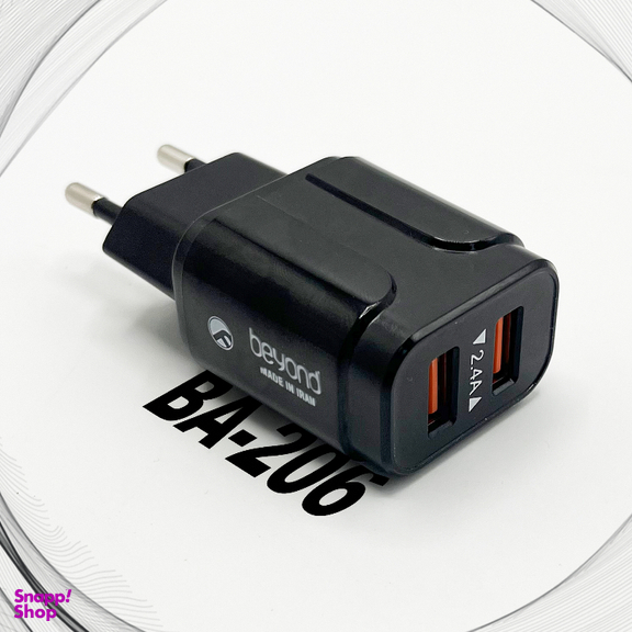 شارژر دیواری 12 وات بیاند مدل BA-206