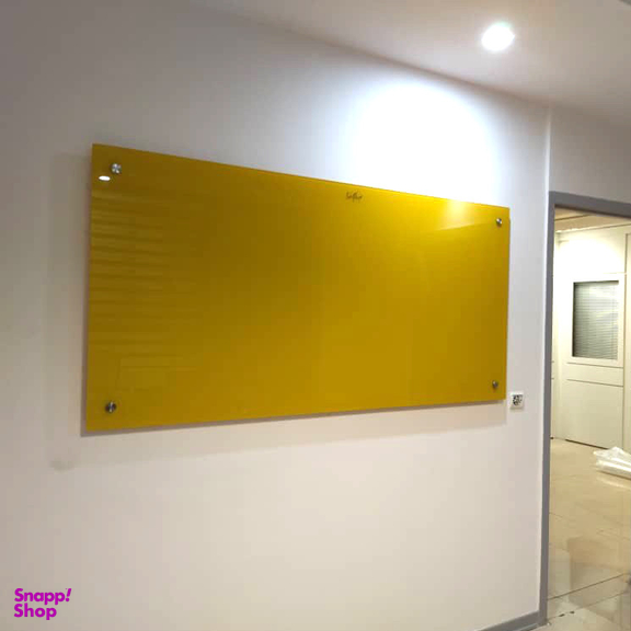 تخته وایت برد شیشه ای عکسنگ مدل LACOBEL-12060 سایز 120×60 سانتی متر