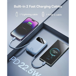 پاور بانک 22.5 وات بیسوس مدل Qpow2 P10055002113-00 ظرفیت 20000 میلی آمپر ساعت