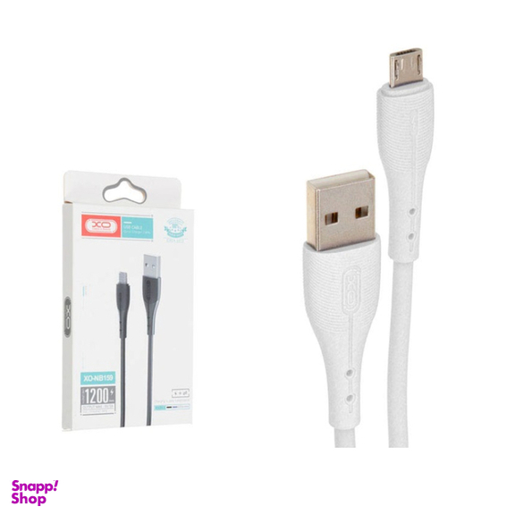 کابل دیتا USB به MicroUSB ایکس او مدل NB159 طول 1.2 متر