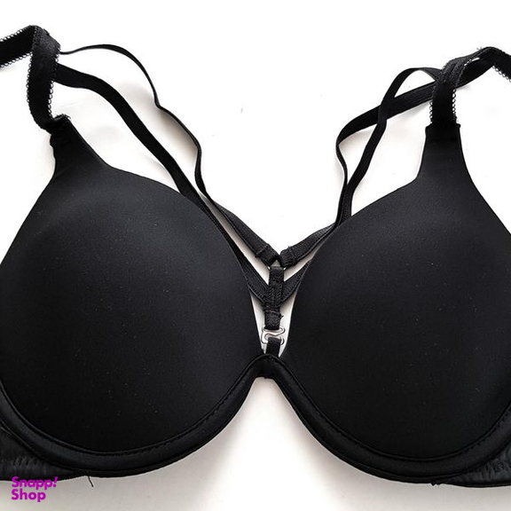 ست شورت و سوتین زنانه اما مدل پوش آپ فنردار دکلته کد 4729-6030 رنگ مشکی