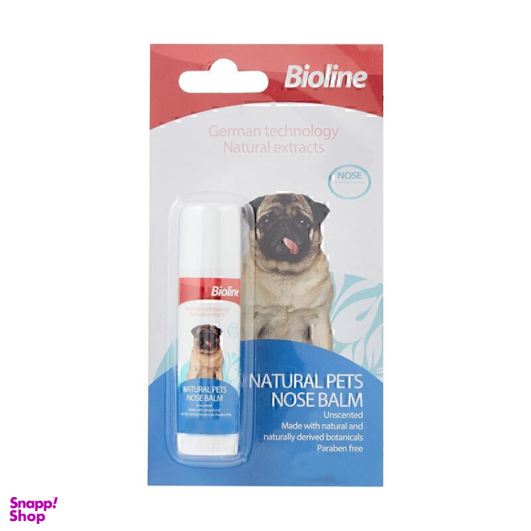 بالم نرم کننده بینی حیوانات خانگی بایولاین مدل Balm وزن 17 گرم